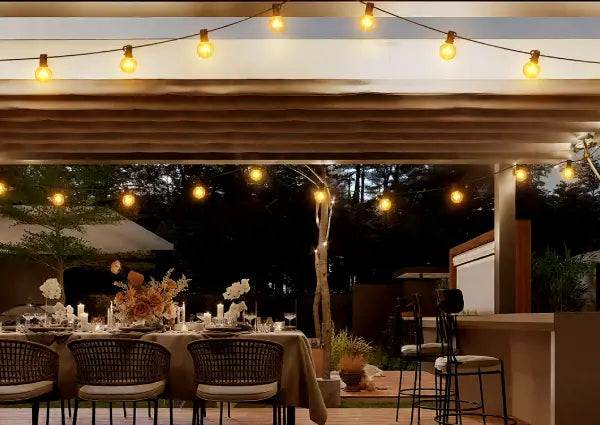 The Best Ways to Hang Your Outdoor String Lights for the Dreamiest Patio