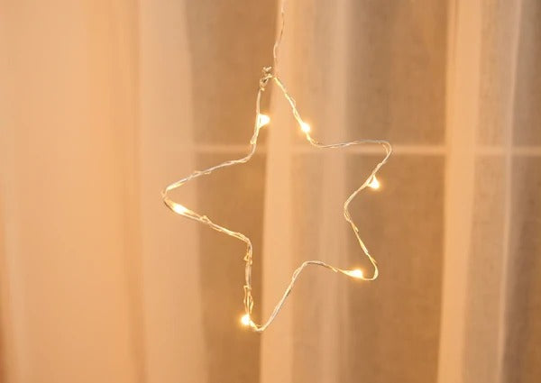 Diy a Five-pointed Star Chandelier