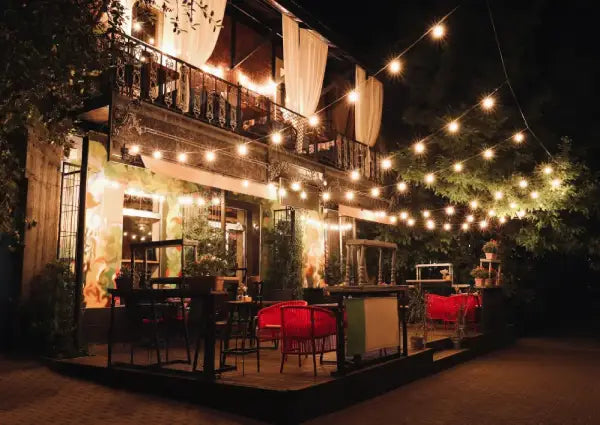 How To Hang Festoon Lights