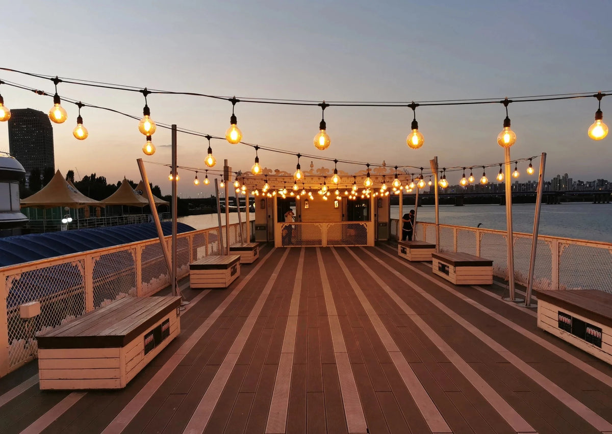 How To Hang Festoon Lights
