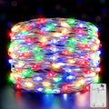 Ollny 100 LEDs 10m Multicolour Fairy Lights for DIY, Party, Bedroom, Wedding, Anniversary, Birthday(Battery Operated, IP44 Waterproof)