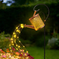 Ollny Beehive Solar Watering Can with Cascading Lights for Outdoor, Yard, Patio, Lawn(Warm White, IP65 Waterproof, 2 Modes)