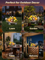 Ollny Solar Garden Lights Turtle Garden Ornaments for Mum Gifts Housewarming Gift