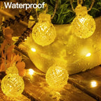 Ollny G29 Globe Fairy Lights (8 Modes, IP67 Waterproof, 2700k)