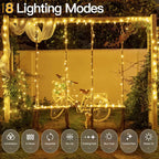 Ollny G29 Globe Fairy Lights (8 Modes, IP67 Waterproof, 2700k)
