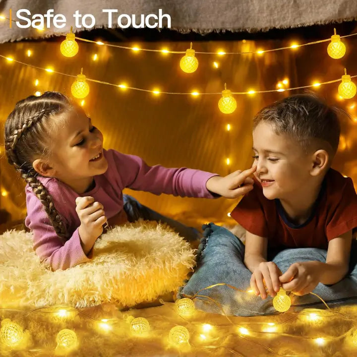 Ollny G29 Globe Fairy Lights (8 Modes, IP67 Waterproof, 2700k)