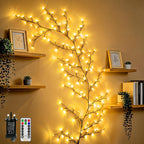 Ollny 144 LEDs 2.3m Willow Vine Twig Fairy Lights