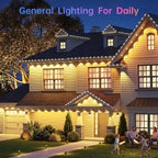 Ollny 15M Permanent Smart RGBW String Outdoor Light