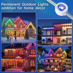 Ollny 15M Permanent Smart RGBW String Outdoor Light