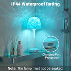 Ollny LED Ocean Wave Projector Lamp for Bathroom, Shower, Bathtub(16 Modes, IP44 Waterproof)
