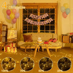Ollny fairy lights for bedroom are dimmiable