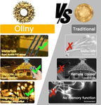 ollny window indoor christmas lights vs other lights